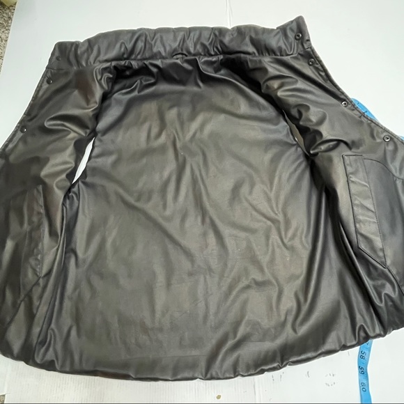 State Vintage Rogue Apparel wooly leather lined vest  Unisex size Large - Picture 11 of 14